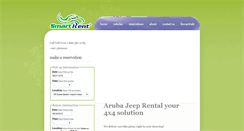 Desktop Screenshot of jeeprentalaruba.com
